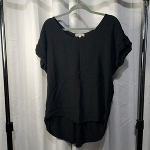 Pleione black blouse
